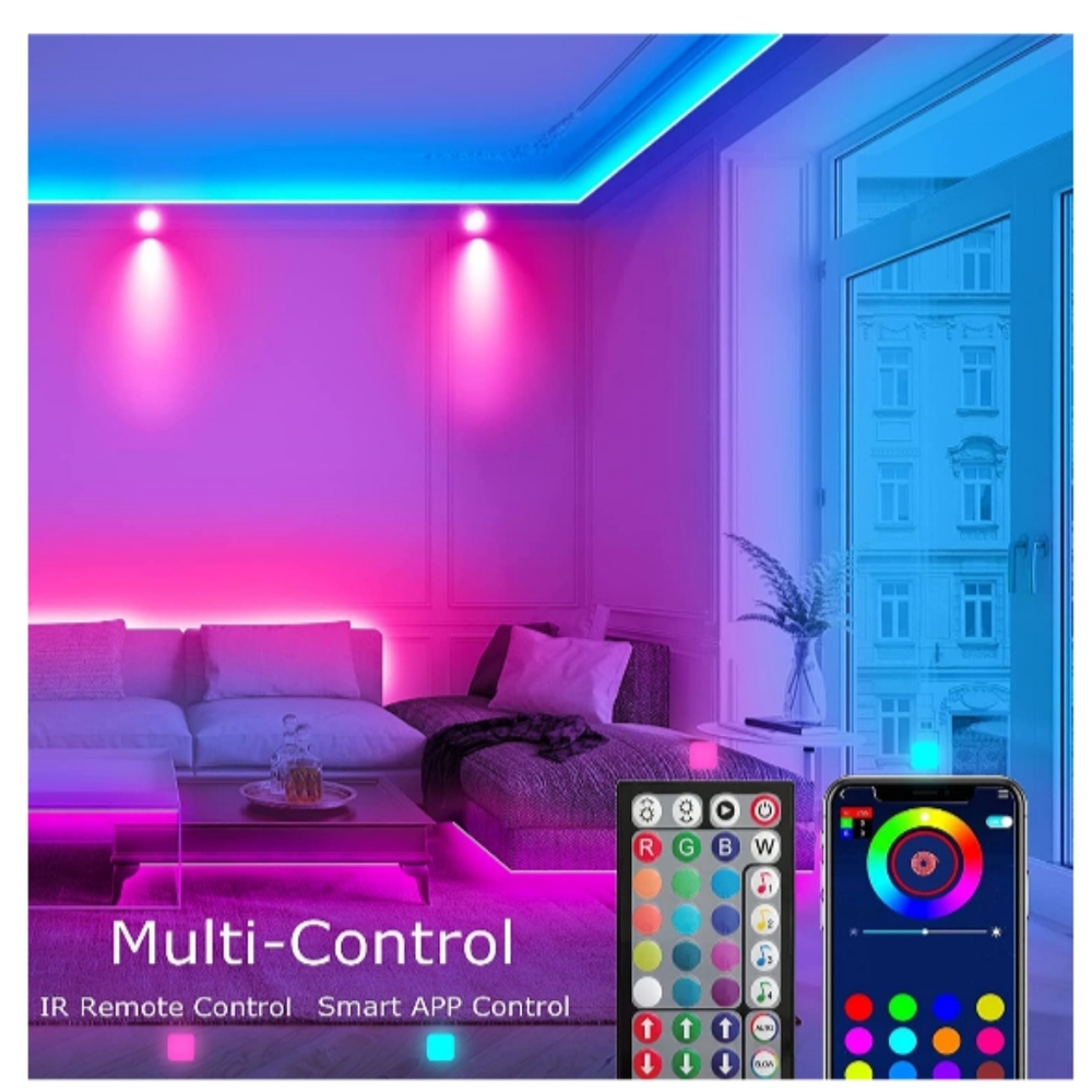New. Smart led strip lights. - Picture 2 of 5